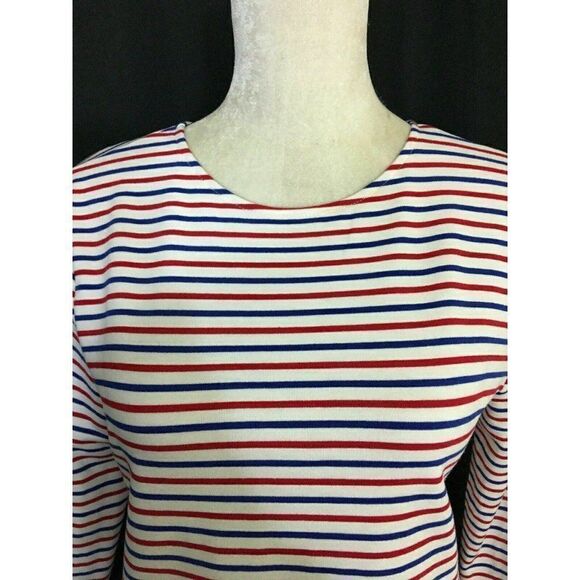 deletta anthropologie Striped long sleeve t shirt - Picture 2 of 7